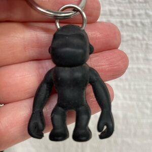 Kipling Rubber Robot Monkey Keychain